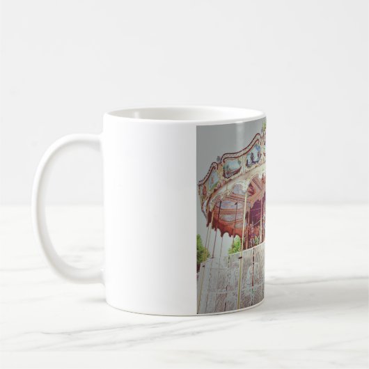 französisches Karussell Kaffeetasse (Links)