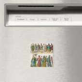 Französisches Kleid Magnet (In Situ (Geschirrspüler))