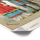 Französisches Kleid Poster (Ecke)