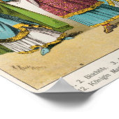 Französisches Kleid Poster (Ecke)