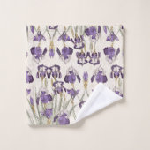 Französisches Kunst Nouveau Badhandtuch Set (Waschlappen)