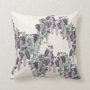 Französisches Kunst Nouveau Kissen