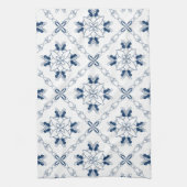 Französisches Land Blau und Weiße Küche Handtuch (Vertikal)