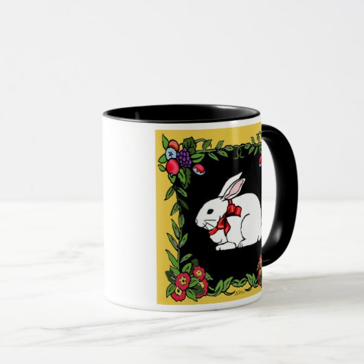 Französisches Land-Kaninchen Tasse (VorderseiteRechts)