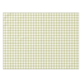 Französisches Land Meadow Gingham - Salbei grün ka Tischdecke (Vorderseite (Horizontal))