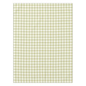 Französisches Land Meadow Gingham - Salbei grün ka Tischdecke (Vorderseite)