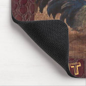 Französisches Land Mousepad für den Hahn-Liebhaber (Ecke)