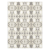 Französisches Land-Vintages Champagne-Mosaik durch Tischdecke (Vorderseite)