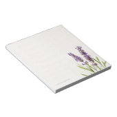 Französisches Lavendel Notizbuch Vintage Notizblock (angewinkelt)