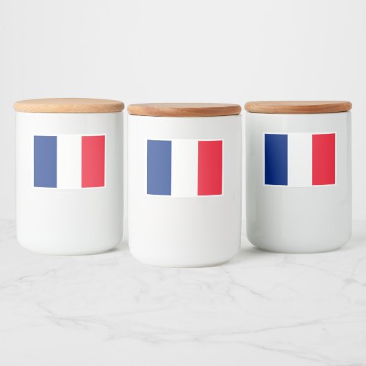 Französisches Lebensmitteletikett (Flaschen)