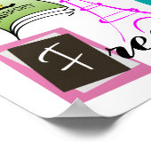 Französisches Lehrerposter / Zeichen - SRF Poster (Ecke)