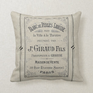 Französisches Leinen Kissen