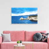 Französisches Leuchtturm Leinwanddruck (Insitu (Wohnzimmer))