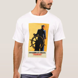 Französisches Line-Sailor-T-Shirt T-Shirt