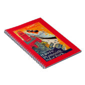 Französisches Line Travel Poster, Havre to Plymout Notizblock (Rechte Seite)