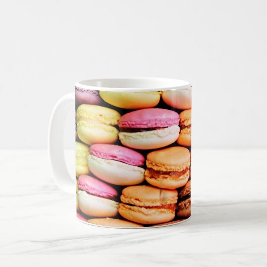 Französisches macaron kaffeetasse (Vorderseite Links)