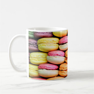 Französisches macaron kaffeetasse