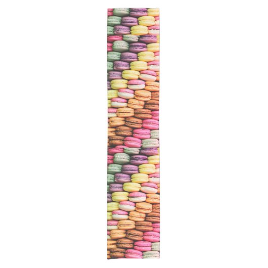 Französisches macaron kurzer tischläufer (Vorderseite)