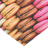 Französisches macaron kurzer tischläufer (Ecke)