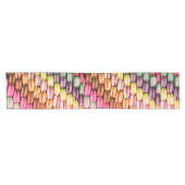 Französisches macaron kurzer tischläufer (Horizontal)