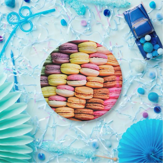 Französisches macaron pappteller (Party)