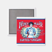 Französisches Magnet für Tee (Vorderseite/Rückseite)