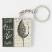 Französisches Menü Schlüsselanhänger (Rückseite)