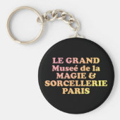Französisches Museum für Hexerei und Zauberei Schlüsselanhänger (Vorne)