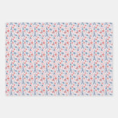 Französisches Muster 4 Geschenkpapier Set (Vorderseite 3)