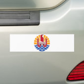 Französisches offizielles Wappen des Polynesiens Autoaufkleber (Auf Auto)