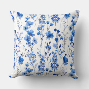 Französisches Papier-Wildblumen-Musterdesign-98186 Kissen
