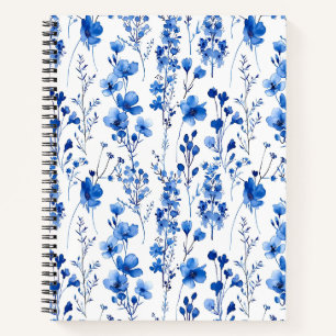 Französisches Papier-Wildblumen-Musterdesign-98186 Notizblock