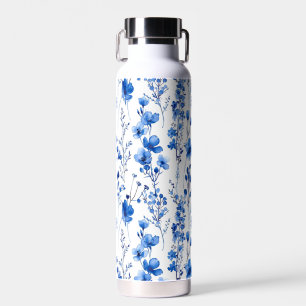 Französisches Papier-Wildblumen-Musterdesign-98186 Trinkflasche