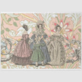 Französisches Papierentpackpapier Tissue Paper Seidenpapier (Vorderseite)