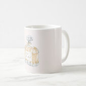 Französisches Parfüm mit Schleife Kaffeetasse (VorderseiteRechts)