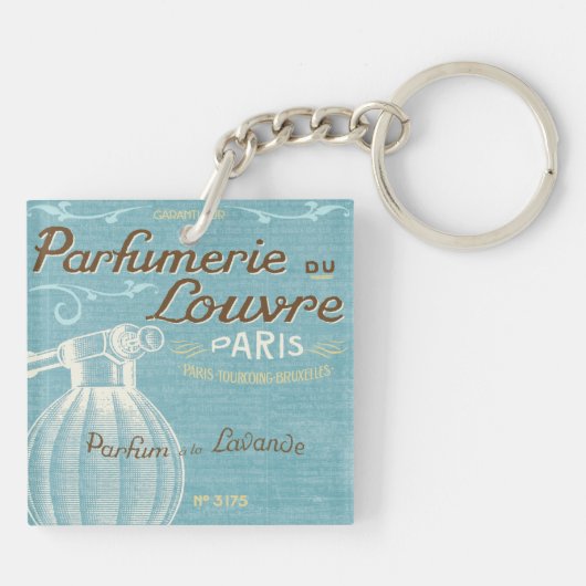 Französisches Parfüm Schlüsselanhänger (Rückseite)