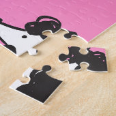Französisches Poodle: Vintages Illustrationsmuster Puzzle (Seite)