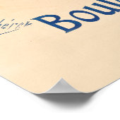 Französisches Poster: Frauen spielen Crash Cymbals Poster (Ecke)