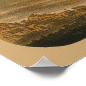 Französisches Poster von zwei Künstlern in der Luf (Ecke)