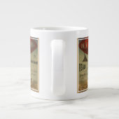 Französisches Poster von zwei Künstlern in der Luf Jumbo-Tasse (Rückseite)