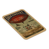 Französisches Poster von zwei Künstlern in der Luf Magnet (Rechte Seite)