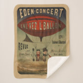 Französisches Poster von zwei Künstlern in der Luf Sherpadecke (Vorderseite)