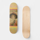 Französisches Postkartenskateboard Skateboard (Vorderseite)
