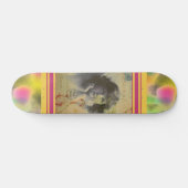 Französisches Postkartenskateboard Skateboard (Horizontal)