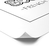 Französisches Proverb Coloring Poster (Ecke)