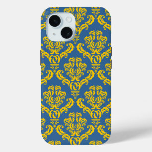 Französisches Reich-Damast-Muster #10 Case-Mate iPhone Hülle
