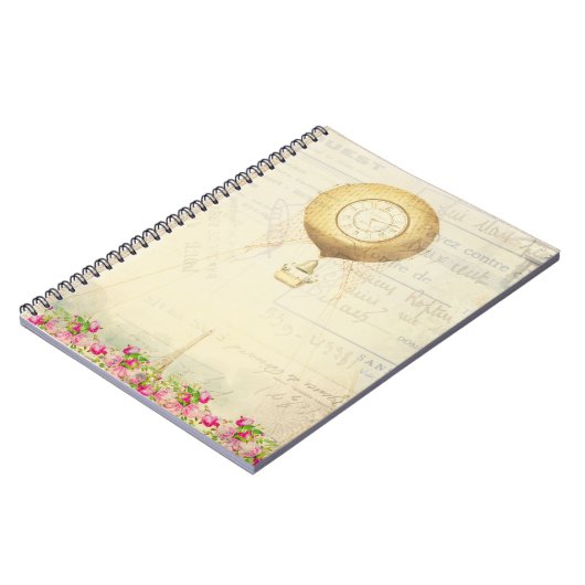 Französisches Reisejournal Notizblock (Linke Seite)