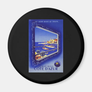 Französisches Riviera Cote d'Azur Magnet