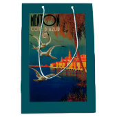 Französisches Riviera-Reise-Plakat # 1 Mittlere Geschenktüte (Vorderseite)