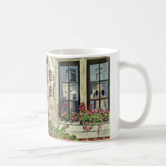 Französisches Schaufenster Kaffeetasse (Rechts)
